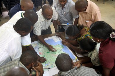 Marxan workshop in Kigoma