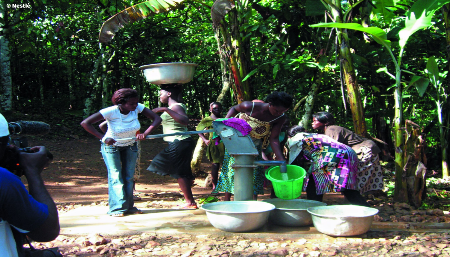 Nestlé's clean drinking water projects in Ghana